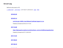 Tablet Screenshot of log.us-lot.org